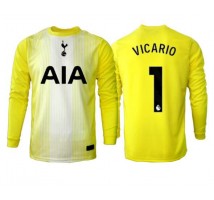 Tottenham Hotspur Guglielmo Vicario #1 Bramkarskie Koszulka Trzecia 2025-26 Długi Rękaw